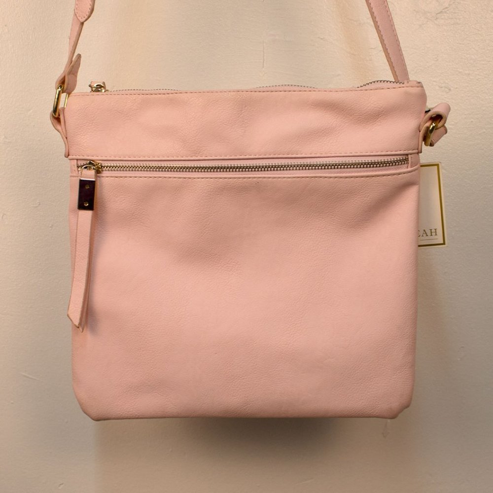 Vegan Leather Olivia Crossbody Bag